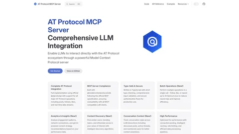 Screenshot of AT Protocol MCP Server