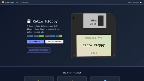 Screenshot of Retro Floppy